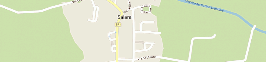 Mappa della impresa tasselli giuseppe a SALARA