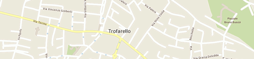 Mappa della impresa pietrapertosa giuseppe a TROFARELLO