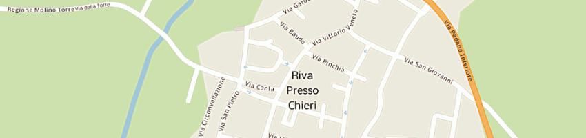 Mappa della impresa di fazio audenino rosanna a RIVA PRESSO CHIERI