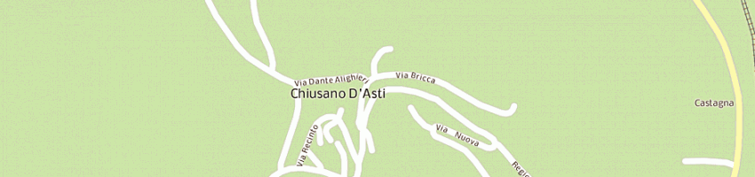 Mappa della impresa valle gino a CHIUSANO D ASTI
