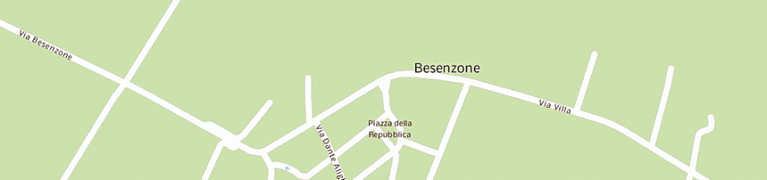 Mappa della impresa poste italiane spa a BESENZONE