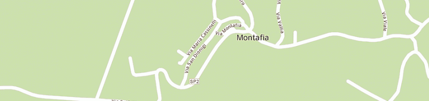 Mappa della impresa mercato immobiliare a MONTAFIA