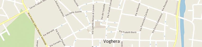 Mappa della impresa corti a VOGHERA