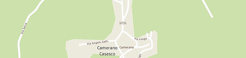 Mappa della impresa poste italiane - ente pubblico a CAMERANO CASASCO