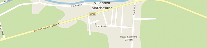 Mappa della impresa municipio a VILLANOVA MARCHESANA