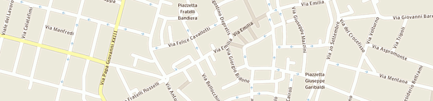 Mappa della impresa bar liberty di franchini evelina a VOGHERA