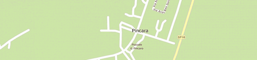 Mappa della impresa circolo arci a PINCARA