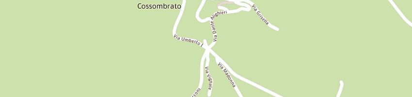 Mappa della impresa ristorante crociera a COSSOMBRATO