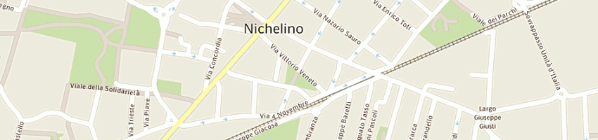 Mappa della impresa quagliotti luigi a NICHELINO