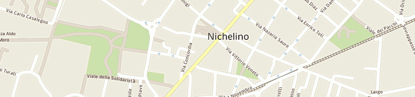 Mappa della impresa cadario mario a NICHELINO