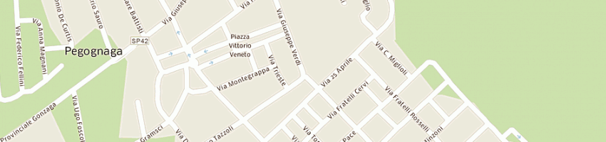 Mappa della impresa biblioteca comunale livia bottardi milani a PEGOGNAGA