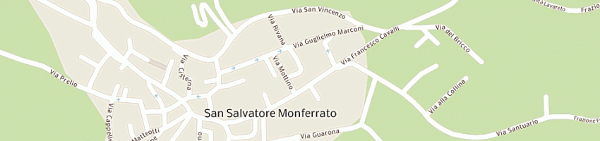 Mappa della impresa caldin fabio a SAN SALVATORE MONFERRATO