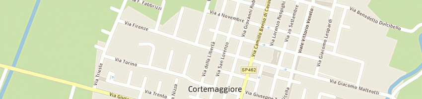 Mappa della impresa fornasari angelo a CORTEMAGGIORE