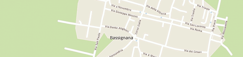 Mappa della impresa banca cassa di risparmio di tortona spa a ALESSANDRIA