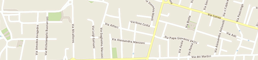 Mappa della impresa vigliarolo bruno a NICHELINO