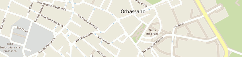 Mappa della impresa filippone mariaconcetta a ORBASSANO