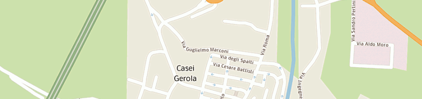 Mappa della impresa buttafava giambattista a CASEI GEROLA