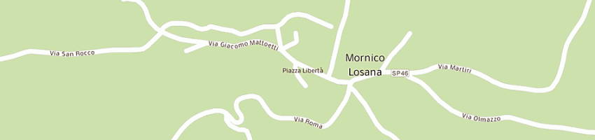 Mappa della impresa municipio a MORNICO LOSANA