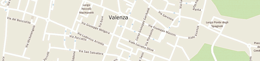 Mappa della impresa prete ivo a VALENZA