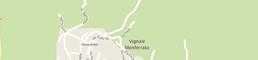 Mappa della impresa az agr il mongetto di carlo santopietro a VIGNALE MONFERRATO
