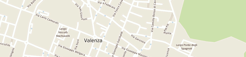 Mappa della impresa pizzeria grotta azzurra a VALENZA