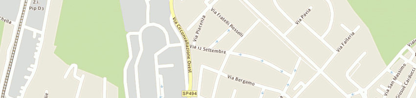 Mappa della impresa centrella gaetano a VALENZA