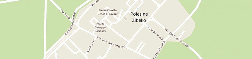 Mappa della impresa carabinieri a ZIBELLO