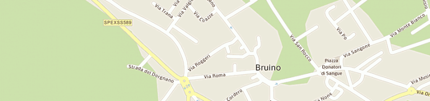 Mappa della impresa giai baudissard paolo a BRUINO