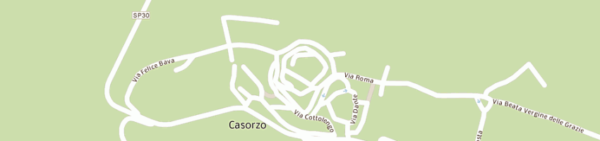 Mappa della impresa bosio flli a CASORZO