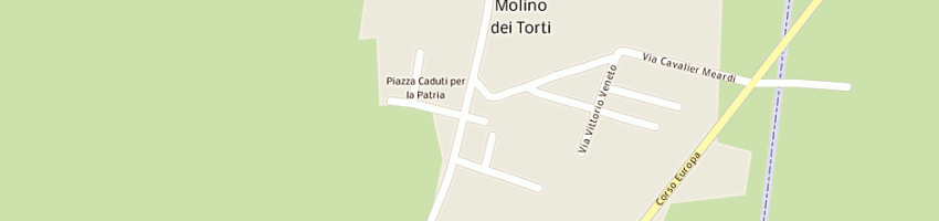 Mappa della impresa labadini giuseppe a MOLINO DEI TORTI