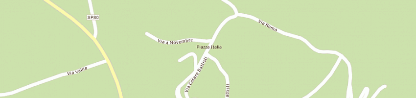 Mappa della impresa poste italiane a PIEA