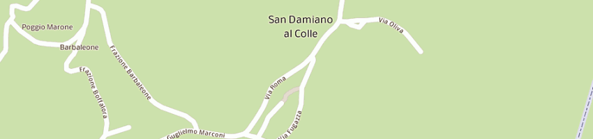 Mappa della impresa zecchin giannino a SAN DAMIANO AL COLLE