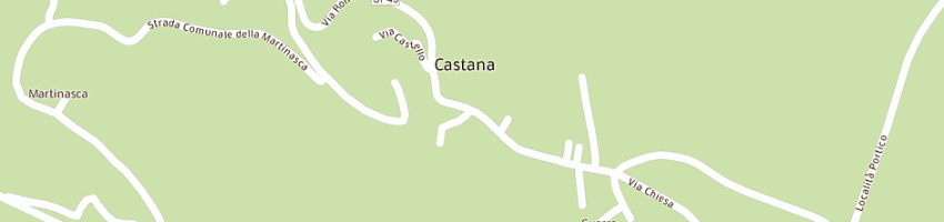 Mappa della impresa pini armando a CASTANA
