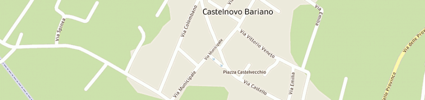 Mappa della impresa banca antonveneta spa a CASTELNOVO BARIANO