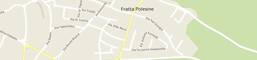 Mappa della impresa hand graphic a FRATTA POLESINE