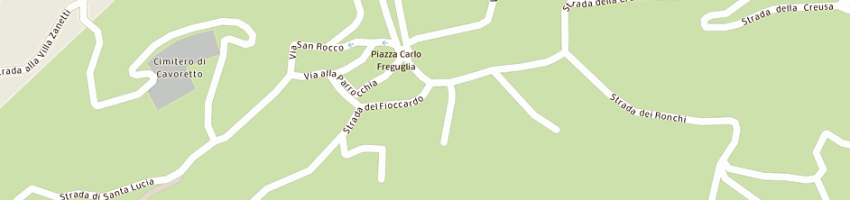 Mappa della impresa albergo ristorante la cicala di accornero giovanni a TORINO