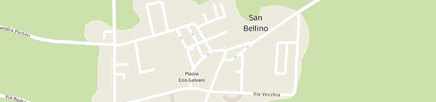 Mappa della impresa panificio lavezzo silvano e c snc a SAN BELLINO