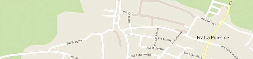 Mappa della impresa casa sacra famiglia a FRATTA POLESINE