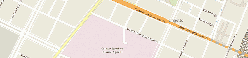 Mappa della impresa juventus football club spa a TORINO