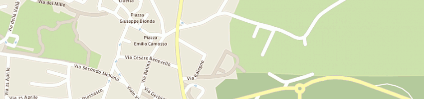 Mappa della impresa centro giovani comunale a RIVALTA DI TORINO