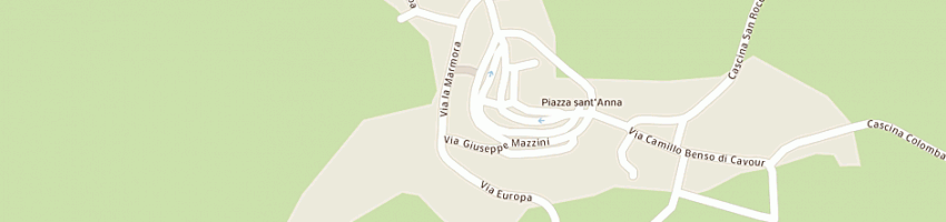 Mappa della impresa poste italiane spa a FRASSINELLO MONFERRATO