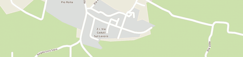 Mappa della impresa legacart a GIAVENO