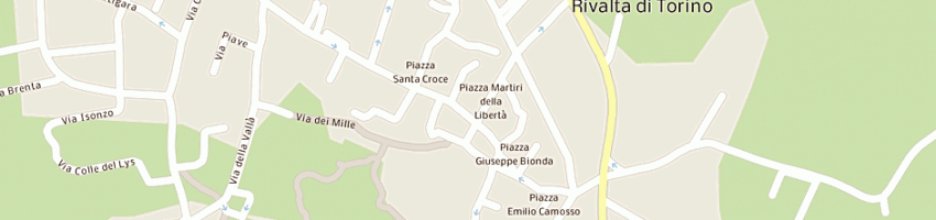 Mappa della impresa biblioteca comunale a RIVALTA DI TORINO