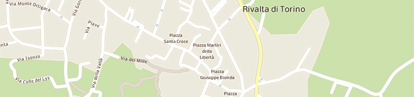 Mappa della impresa machetti dr gilberto silvano a RIVALTA DI TORINO