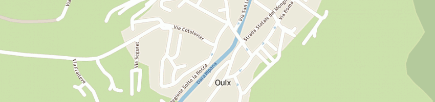 Mappa della impresa campeggio beaulard srl a OULX