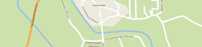 Mappa della impresa de' co' paolo a COMMESSAGGIO