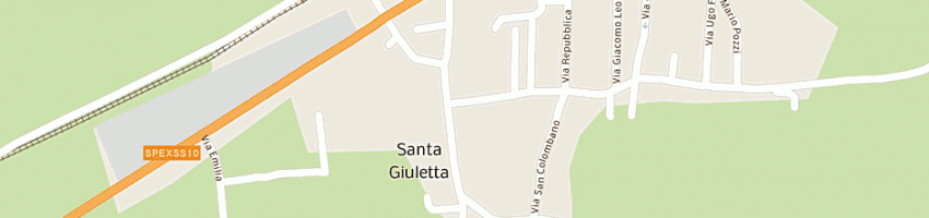Mappa della impresa municipio a SANTA GIULETTA