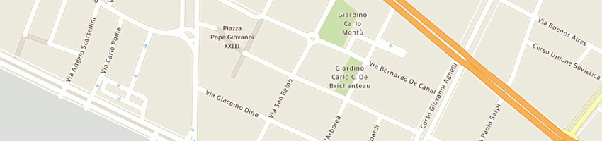 Mappa della impresa di pasciuto grazia a TORINO