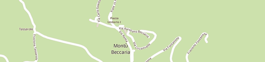 Mappa della impresa az agr vercesi del castellazzo ss a MONTU BECCARIA