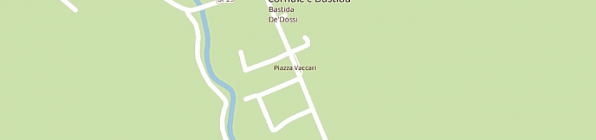 Mappa della impresa municipio a BASTIDA DE DOSSI